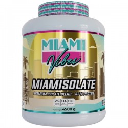 Miami Vibes Miamisolate – Whey isolada + hidrolisada 4,5 Kg