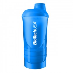 Smart Shaker Transparente Biotech Azul - 600ml