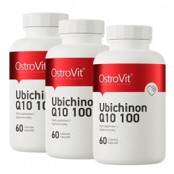 Ubiquinon (Coenzima) Q10 - 3 x 60 softgels x 100mg