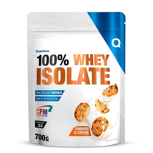 100% Whey Protein - 700g Quamtrax cookies