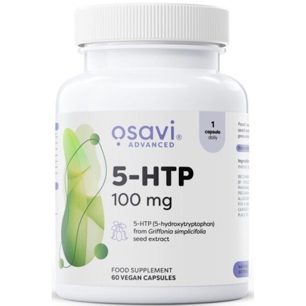 5-HTP 100 mg – 60 x Cápsulas Vegan OSAVI