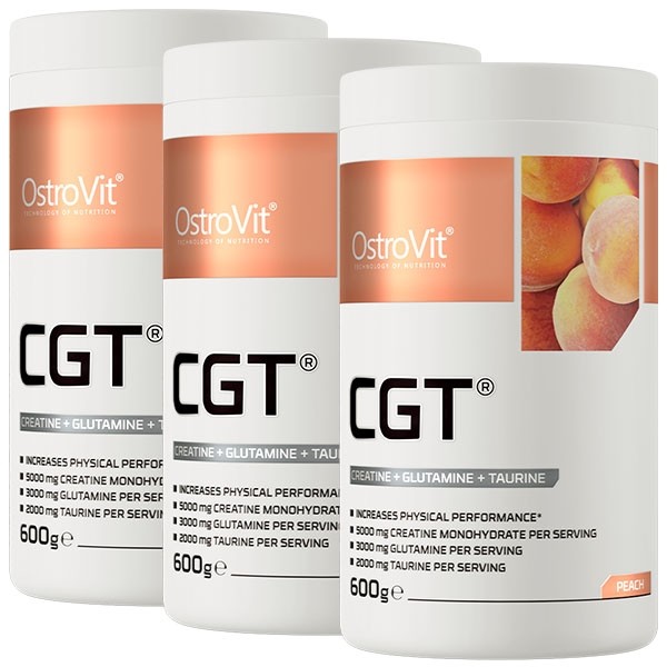 Creatina Glutamina Taurina 3 x 600g - Ostrovit