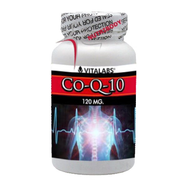 Coenzima Q-10 100mg 60 Cápsulas Vitalabs 