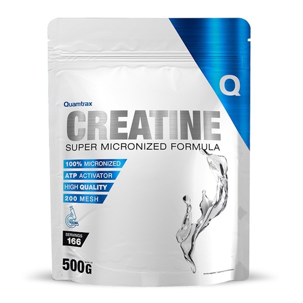 Creatine 100% Micronized - 500g Quamtrax