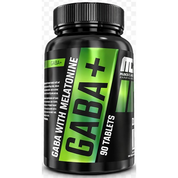 GABA Plus 90 Comprimidos – 750 mg GABA + Melatonina – MuscleCare