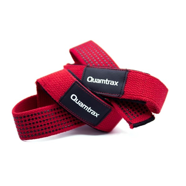 Lifting Straps Quamtrax (Red) - 59cm