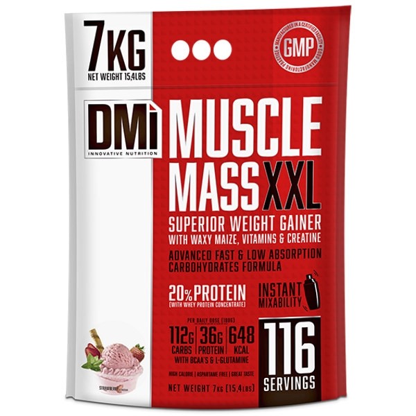 MUSCLE MASS XXL - 7Kg DMI Nutrition