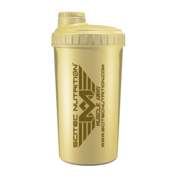 Shaker Muscle Army 750ml Bege