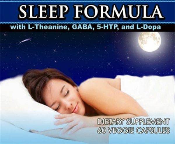 Sleep Formula 60 Caps Vitalabs Label