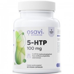 5-HTP 100 mg – 60 x Cápsulas Vegan