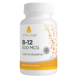 Vitamina B12 - 100 cápsulas de 500mcg
