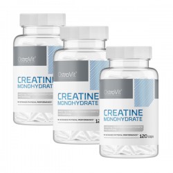 Creatine Monohydrate - 3 x (120 x 1100mg)