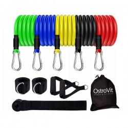 Expander Training Bands Set - 5 x 120cm
