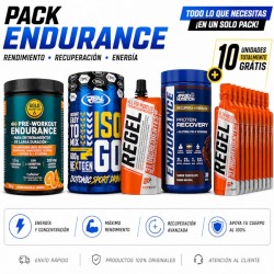 Pack Endurance Total – Antes, Durante y Después del Entrenamiento + 10 Regel Gratis