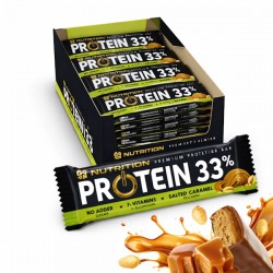 Caja 25× Protein Bar 33% 50 g – Barra Proteica con Vitaminas y Magnesio – Sante