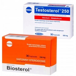 Testosterol 250 + Biosterol ® - 30 + 30 Capsulas