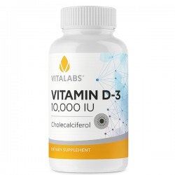 Vitamina D3 - 90 softgels x 10000 UI