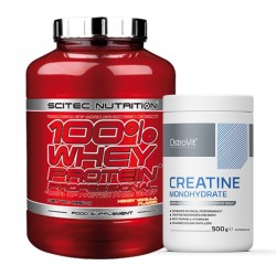 100% Whey Professional 2,35Kg + Creatina 500g