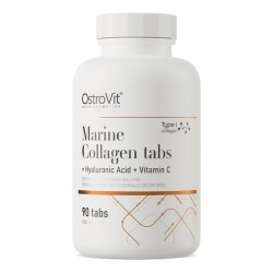 Marine Collagen with Hyaluronic Acid + Vitamin C - 90 Pastillas