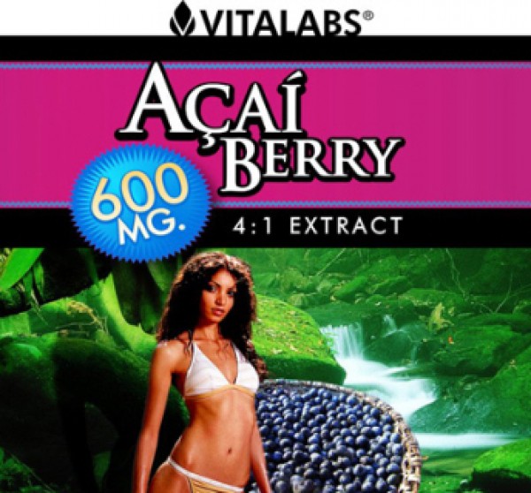 Açaí Berry - 60 cápsulas - Label