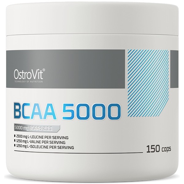 OstroVit BCAA 5000 mg 150 cápsulas (2:1:1)