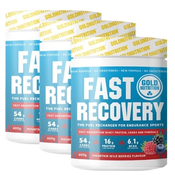 Fast Recovery 3 x 600g | Gold Nutrition - NutriBody