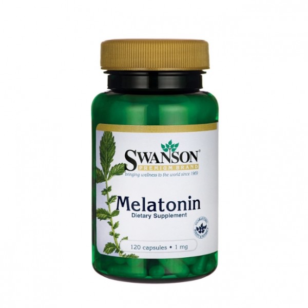 Melatonin 1mg 120 caps Swanson 