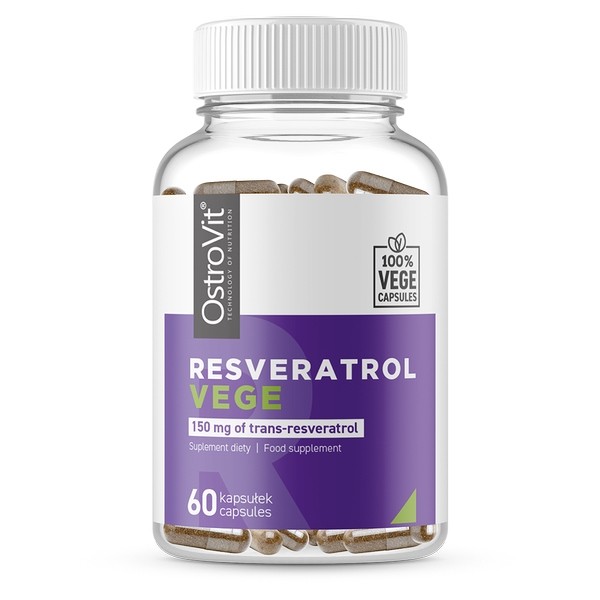 Resveratrol - 60 Vegecaps x 150mg Ostrovit NutriBody