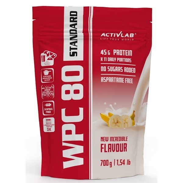 WPC 80 Standard - 700g Activlab -  Comprar na NutriBody