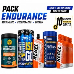 Pack Endurance Total – Antes, Durante e Depois do Treino + 10 Regel Grátis