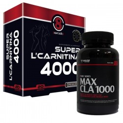 CarniCla - 20 ampoules de L-Carnitine + 120 gélules de CLA